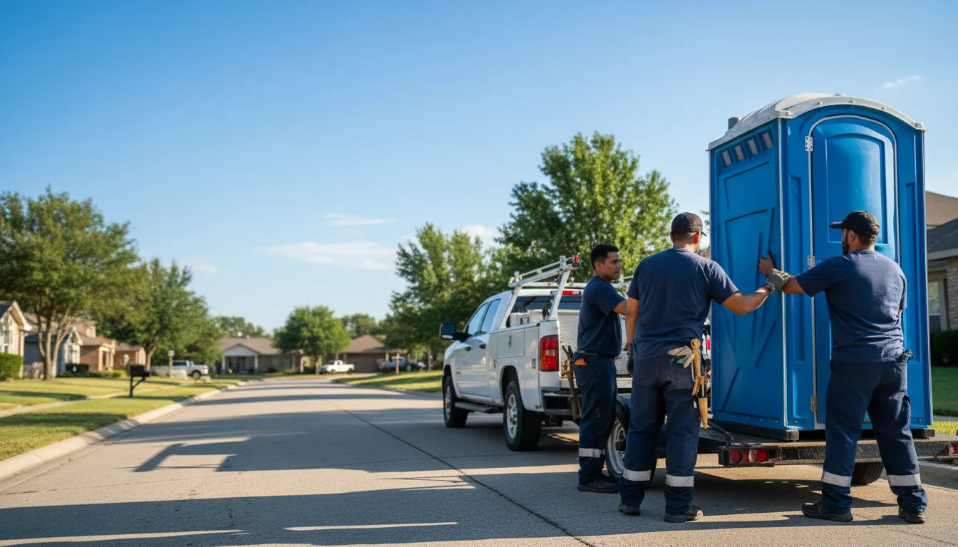Portable Toilet Rental in Luxor, PA near me